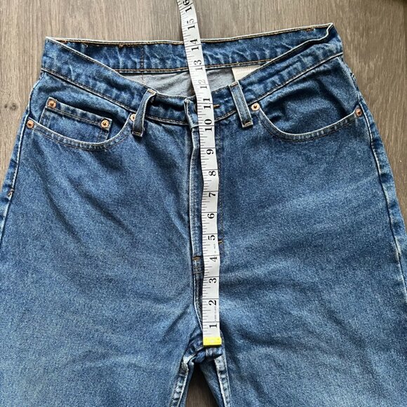 VINTAGE Jordache High-Rise Blue Tapered Jeans - Picture 8 of 16